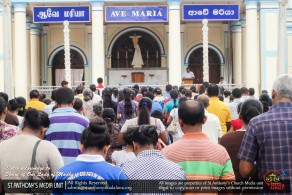 Lenten pilgrimage to Shrine of Our Lady of Madhu - 2017