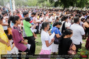Lenten pilgrimage to Shrine of Our Lady of Madhu - 2017