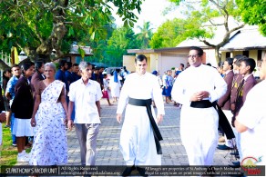 Rev.Fr.Isira Jayasuriya ' s Farewell Holy Mass