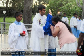 Lenten pilgrimage to Shrine of Our Lady of Madhu - 2017